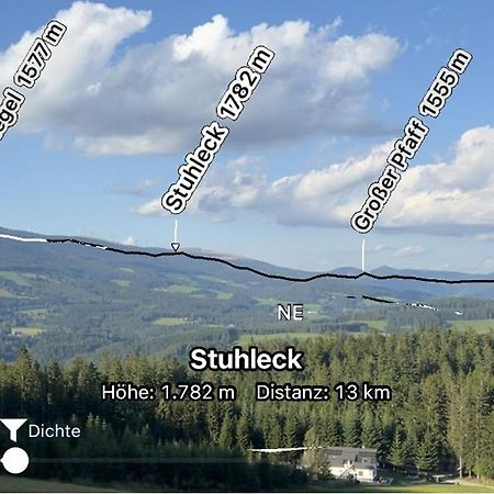 Waldheimatblick Villa Sankt Kathrein am Hauenstein Buitenkant foto